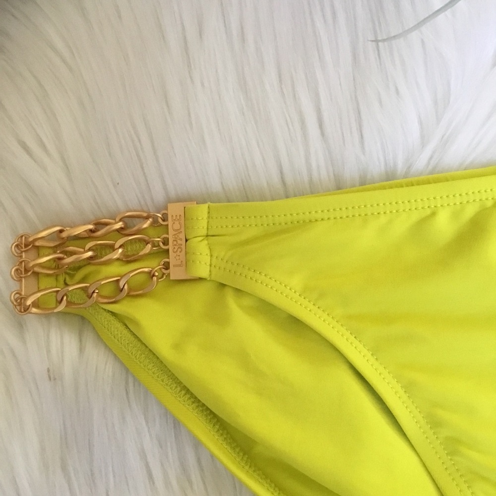 L*Space Full Cut Bikini Bottom Size S - Picture 6 of 7